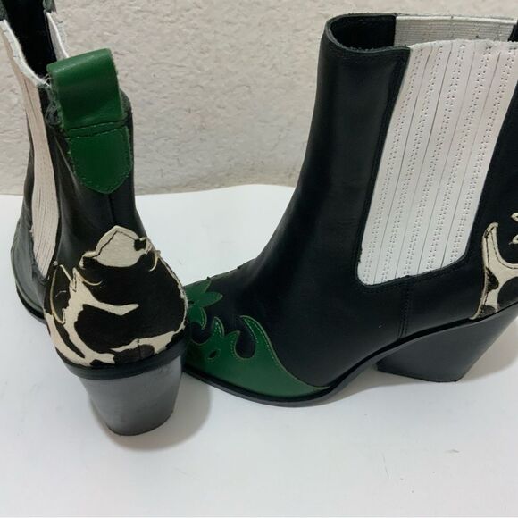 Steve Madden Women's Trim Fashion Boot  multicolor size 7 M - Picture 6 of 14